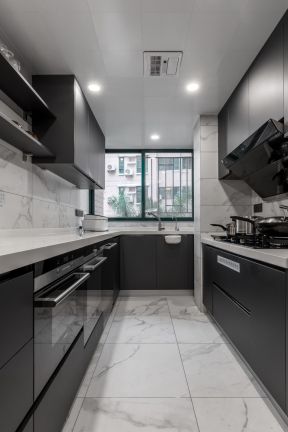 u型厨房装修效果图 u型厨房设计 u型厨房设计效果图