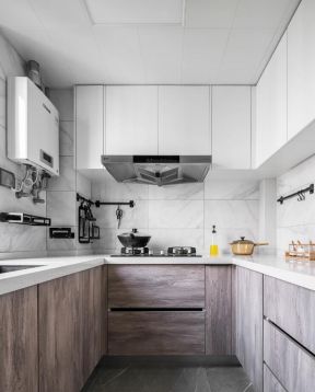 简约厨房装饰效果图 简约厨房装修图