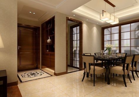 丽园公园三室两厅120平米三室两厅装修效果