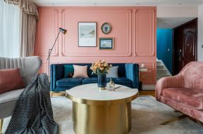 客厅背景墙造型图片 客厅色彩搭配图片 