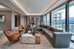 简约客厅样板间 简约客厅效果图 