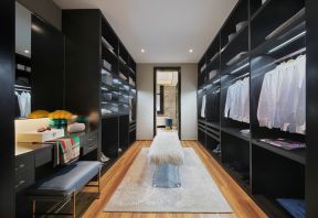 步入式衣帽间图 步入式衣帽间效果图 衣帽间设计图片 