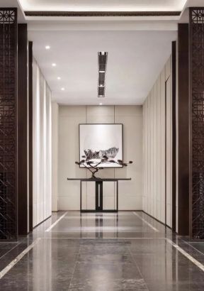 别墅玄关装修效果图大全 玄关走廊设计效果图 