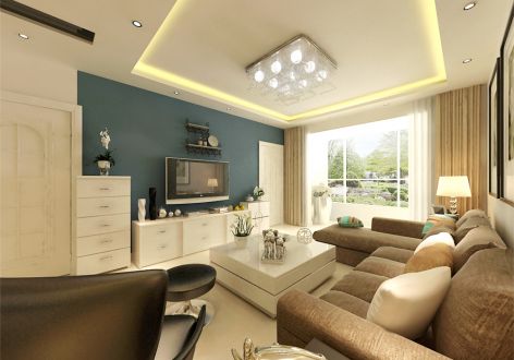 碧桂园银河城星座110平现代简约风格