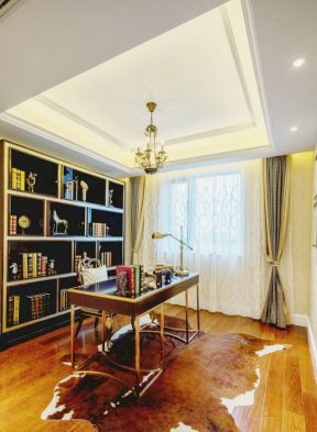 欧式书房装饰图片 欧式书房装饰效果图 欧式书房装修设计图 欧式书房装修图片