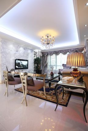 客厅吊顶装修效果图欣赏  客厅吊顶的设计