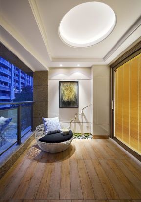 休闲阳台装修设计图 休闲阳台设计图