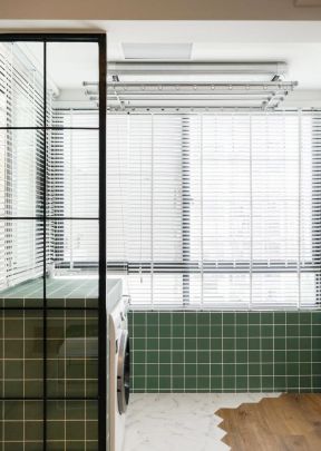 生活阳台装修图 阳台隔断装修效果图大全