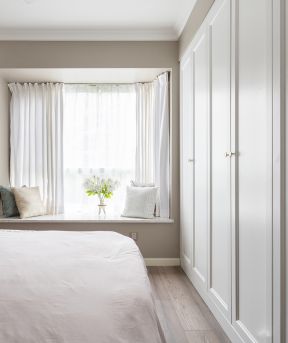 卧室飘窗台设计 家装卧室飘窗  卧室飘窗设计