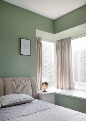 卧室飘窗窗帘图片大全 卧室飘窗图片