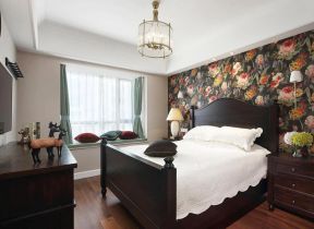 美式卧室装修效果图片 美式卧室装修效果图大全