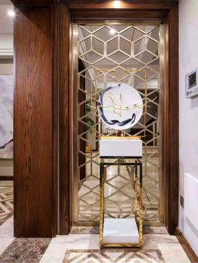 新中式玄关装修风格 新中式玄关装修图 新中式玄关装修 