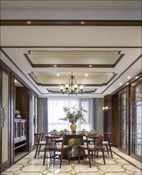中式风格餐厅设计 中式风格餐厅装修效果图