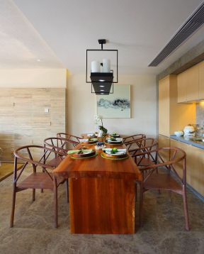 现代中式餐厅效果图 现代中式餐厅装修 现代中式餐厅装修图