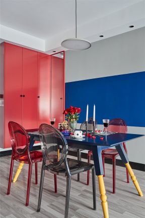 餐厅吊灯装修效果图 混搭风格餐厅装修