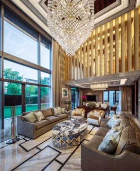 别墅客厅装修设计 别墅客厅效果图大全 别墅客厅装修设计