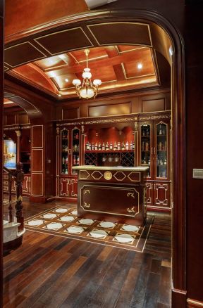 吧台酒柜设计 吧台酒柜装修效果图 吧台酒柜图片 别墅吧台装修
