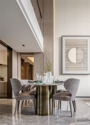 别墅餐厅装修效果图片 现代别墅餐厅装修效果图