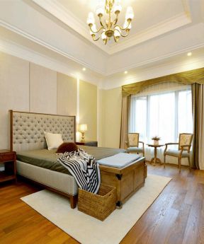 美式卧室装潢效果图 美式卧室装修图片 美式卧室装修