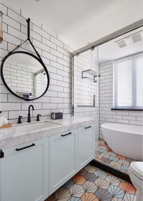 北欧卫生间装修效果图 北欧卫生间装修