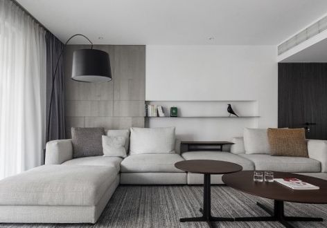 帝华鸿府144平四居室现代简约风格装修案例