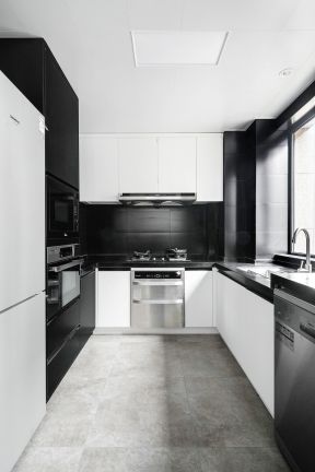 现代简约厨房装修图片 现代简约厨房风格图片