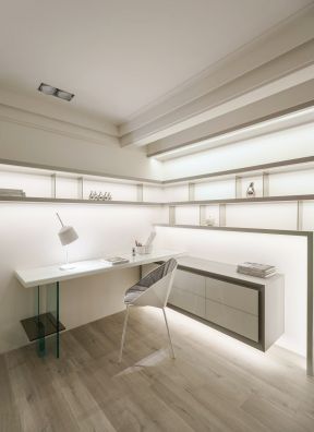 现代简约书房设计图 现代简约书房装修