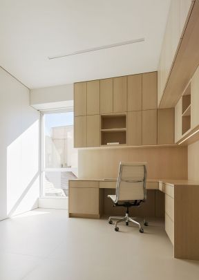 现代简约书房效果图 现代简约书房设计 现代简约书房设计图