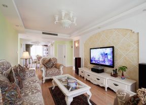 田园风格客厅设计效果图 田园风格客厅家装效果图