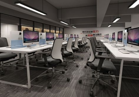 500平教育培训机构装修案例