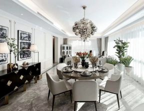 餐厅餐边柜 跃层餐厅装修效果图 跃层餐厅效果图