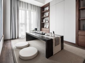 茶室榻榻米装修效果图 茶室榻榻米 榻榻米设计图