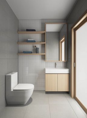 简约卫生间装修效果图 简约卫生间装修设计 简约卫生间设计图