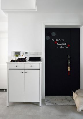 进门鞋柜图 进门鞋柜设计 进门鞋柜装修效果图大全图片