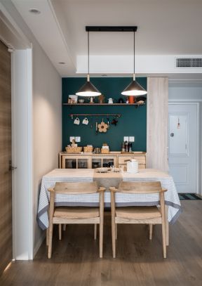 北欧风格餐厅设计 餐厅吊灯图片大全