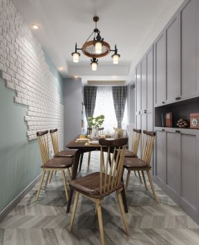 餐厅墙面装修效果图 餐厅墙面设计 餐厅墙面设计效果图