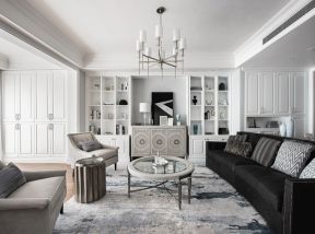 客厅茶几装饰图片 客厅茶几装修效果图 别墅客厅装修效果图