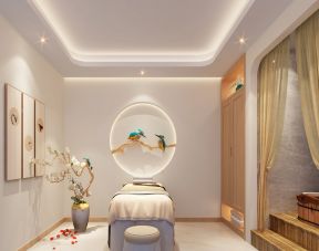 美容床装饰 美容院房间布置图 美容院房间装饰