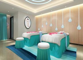 美容床装饰  美容院房间装饰