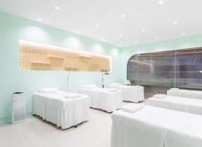 美容院门面装修设计 美容院门面装修背景图 美容院门面设计