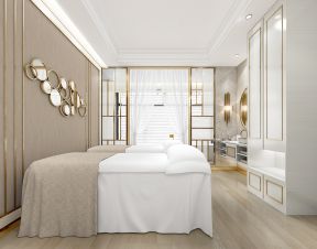 美容床装饰 美容院装修案例 美容院装饰装修