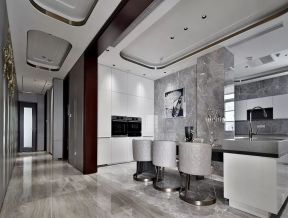 开放式厨房餐厅装修 开放式厨房餐厅吊顶