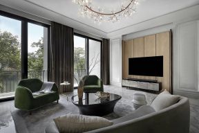 现代欧式电视墙效果图 现代欧式电视背景墙图片