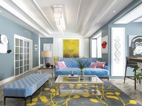 现代欧式客厅装修图 现代欧式客厅装修