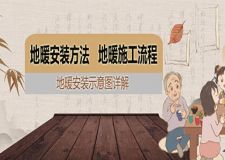 地暖安装示意图为你详解安装方法 地暖施工流程标准