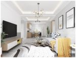 屹立领袖114平米现代三居装修案例