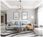 屹立领袖114平米现代三居装修案例