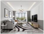 屹立领袖114平米现代三居装修案例
