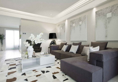 东辰澜悦现代简约风格89平装修案例