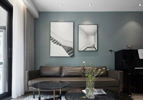 翡丽公馆现代简约风格99平装修案例